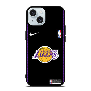 LOS ANGELES LAKERS NIKE NBA BASKETBALL iPhone 15 Case Cover LOS ANGELES LAKERS NIKE NBA BASKETBALL iPhone 15 Case Cover