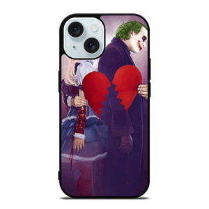 MAD LOVE JOKER AND HARLEY QUINN iPhone 15 Case Cover MAD LOVE JOKER AND HARLEY QUINN iPhone 15 Case Cover