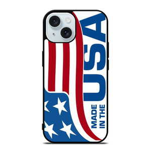 MADE IN USA LOGO iPhone 15 Case Cover MADE IN USA LOGO iPhone 15 Case Cover