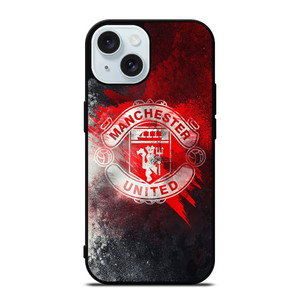 MANCHESTER UNITED FOOTBALL CLUB LOGO iPhone 15 Case Cover MANCHESTER UNITED FOOTBALL CLUB LOGO iPhone 15 Case Cover