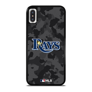 TAMPA BAY RAYS BASEBALL BLACK CAMO iPhone X / XS Case Cover