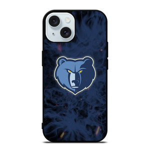 MEMPHIS GRIZZLIES BASKETBALL NBA FIRE iPhone 15 Case Cover
