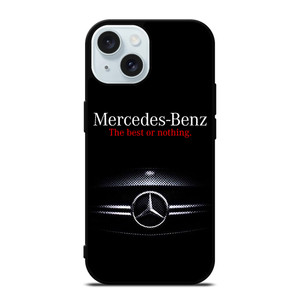 MERCEDES BENZ CAR THE BEST OR NOTHING iPhone 15 Case Cover MERCEDES BENZ CAR THE BEST OR NOTHING iPhone 15 Case Cover