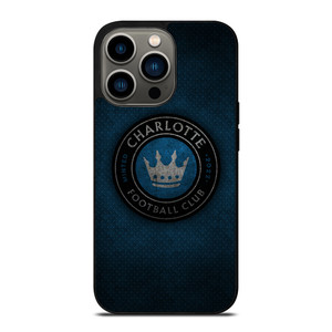 CHARLOTTE FC SOCCER MLS iPhone 13 Pro Case Cover