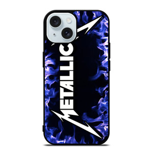 METALLICA ROCK BAND VIOLET iPhone 15 Case Cover