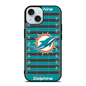MIAMI DOLPHINS FOOTBALL FIELD iPhone 15 Case Cover