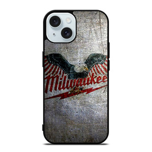 MILWAUKEE AMERICAN EAGLES LOGO iPhone 15 Case Cover