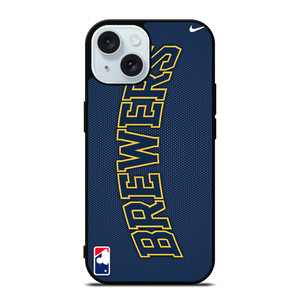 MILWAUKEE BREWERS BASEBALL iPhone 15 Case Cover MILWAUKEE BREWERS BASEBALL iPhone 15 Case Cover