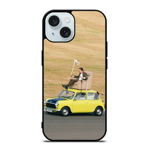 MINI COOPER MR BEAN FUNNY iPhone 15 Case Cover