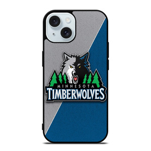 MINNESOTA TIMBERWOLVES NBA BASKETBALL LOGO iPhone 15 Case Cover MINNESOTA TIMBERWOLVES NBA BASKETBALL LOGO iPhone 15 Case Cover