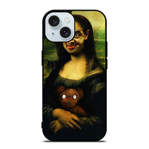 MONA LISA PAINTING MR BEAN iPhone 15 Case Cover MONA LISA PAINTING MR BEAN iPhone 15 Case Cover