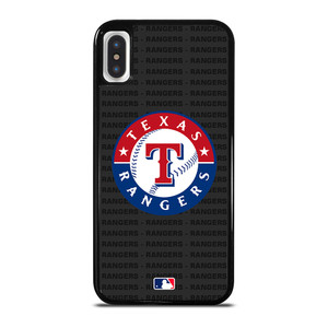 TEXAS RANGERS BASEBALL BLACK iPhone X / XS Case Cover
