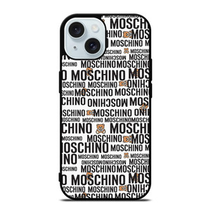 MOSCHINO ABSTRACT LOGO iPhone 15 Case Cover MOSCHINO ABSTRACT LOGO iPhone 15 Case Cover