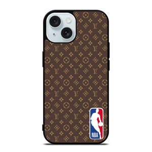 NBA BASKETBALL X LOUIS VUITTON iPhone 15 Case Cover NBA BASKETBALL X LOUIS VUITTON iPhone 15 Case Cover