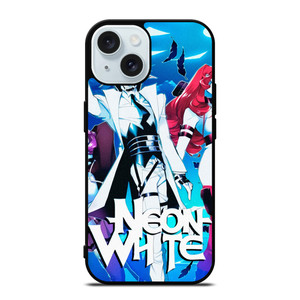 NEON WHITE GAMES iPhone 15 Case Cover