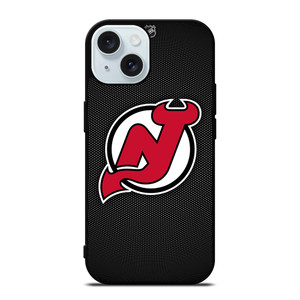 NEW JERSEY DEVILS HOCKEY NHL LOGO iPhone 15 Case Cover