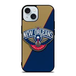 NEW ORLEANS PELICANS NBA BASKETBALL LOGO iPhone 15 Case Cover NEW ORLEANS PELICANS NBA BASKETBALL LOGO iPhone 15 Case Cover