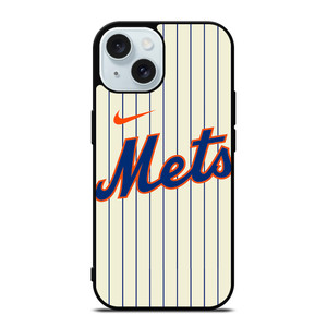 NEW YORK METS MLB BASEBALL NIKE iPhone 15 Case Cover NEW YORK METS MLB BASEBALL NIKE iPhone 15 Case Cover