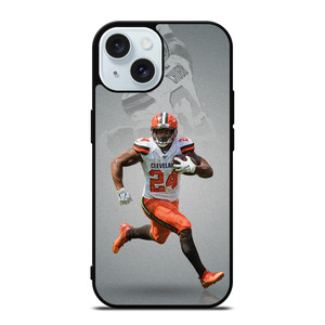 NICK CHUBB CLEVELAND BROWN NFL iPhone 15 Case Cover NICK CHUBB CLEVELAND BROWN NFL iPhone 15 Case Cover