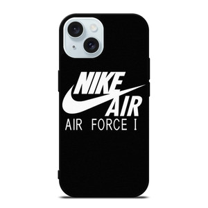 NIKE AIR FORCE 1 LOGO iPhone 15 Case Cover NIKE AIR FORCE 1 LOGO iPhone 15 Case Cover