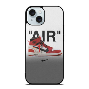NIKE AIR JORDAN OFF WHITE RETRO iPhone 15 Case Cover NIKE AIR JORDAN OFF WHITE RETRO iPhone 15 Case Cover