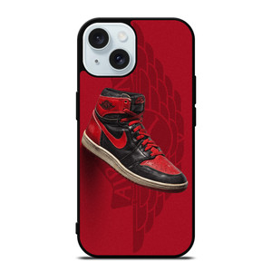 NIKE AIR JORDAN SHOES LOGO iPhone 15 Case Cover NIKE AIR JORDAN SHOES LOGO iPhone 15 Case Cover