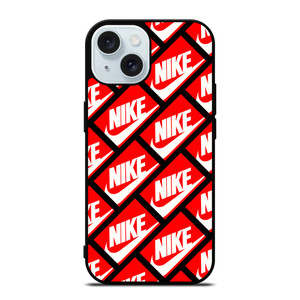 NIKE BOX PATTERN iPhone 15 Case Cover NIKE BOX PATTERN iPhone 15 Case Cover