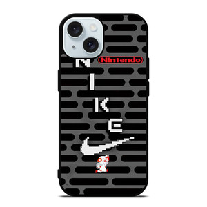 NIKE X NINTENDO MARIO BROS iPhone 15 Case Cover NIKE X NINTENDO MARIO BROS iPhone 15 Case Cover