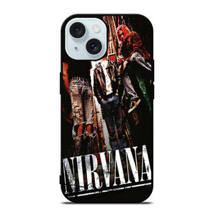 NIRVANA ROCK BAND iPhone 15 Case Cover