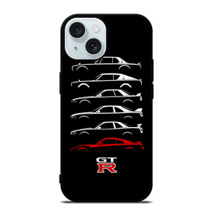 NISSAN GTR EVOLUTION iPhone 15 Case Cover NISSAN GTR EVOLUTION iPhone 15 Case Cover