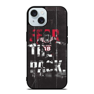 NORTH CAROLINA WOLFPACK FOOTBALL iPhone 15 Case Cover