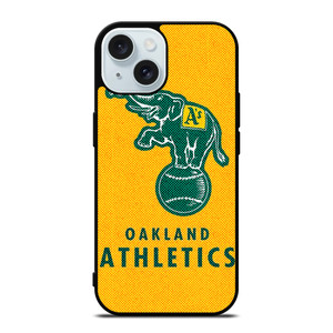 OAKLAND ATHLETICS MLB BASEBALL ICON iPhone 15 Case Cover