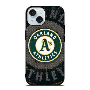 OAKLAND ATHLETICS MLB BASEBALL LOGO 2 iPhone 15 Case Cover OAKLAND ATHLETICS MLB BASEBALL LOGO 2 iPhone 15 Case Cover