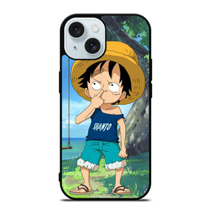 ONE PIECE LUFFY KID iPhone 15 Case Cover ONE PIECE LUFFY KID iPhone 15 Case Cover