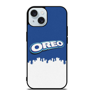 OREO CHOCOLATE MILK COOKIES LOGO iPhone 15 Case Cover OREO CHOCOLATE MILK COOKIES LOGO iPhone 15 Case Cover