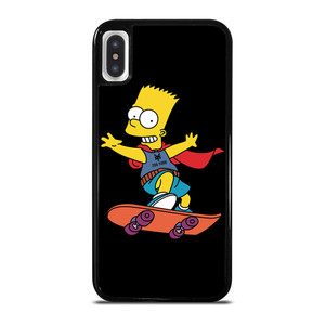 THE SIMPSONS ZOO YORK SKATEBOARD iPhone X / XS Case Cover