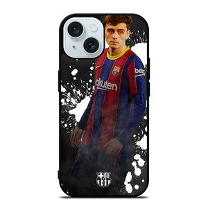 PEDRI GONZALEZ BARCELONA FC iPhone 15 Case Cover