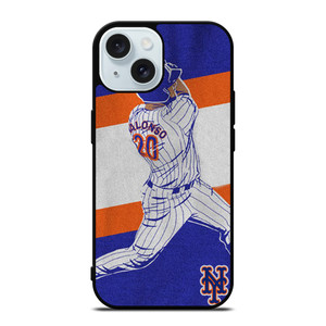 PETE ALONSO NEW YORK METS BASEBALL iPhone 15 Case Cover