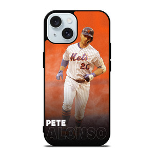 PETE ALONSO NEW YORK METS iPhone 15 Case Cover PETE ALONSO NEW YORK METS iPhone 15 Case Cover