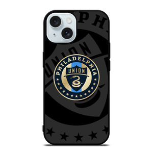 PHILADELPHIA UNION MLS BLACK iPhone 15 Case Cover