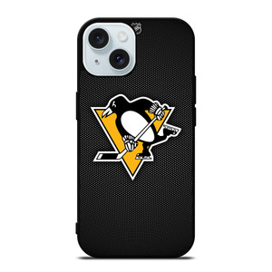 PITTSBURGH PENGUINS HOCKEY NHL LOGO iPhone 15 Case Cover PITTSBURGH PENGUINS HOCKEY NHL LOGO iPhone 15 Case Cover