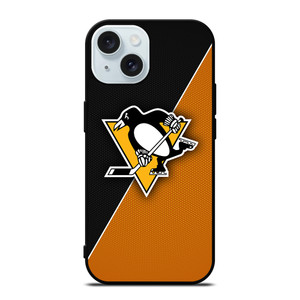 PITTSBURGH PENGUINS NHL HOCKEY LOGO iPhone 15 Case Cover PITTSBURGH PENGUINS NHL HOCKEY LOGO iPhone 15 Case Cover