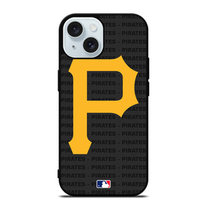 PITTSBURGH PIRATES BASEBALL BLACK iPhone 15 Case Cover