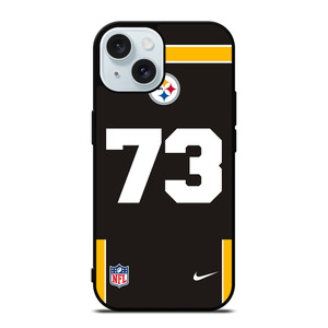 PITTSBURGH STEELERS JOE HAEG 73 NFL NIKE iPhone 15 Case Cover