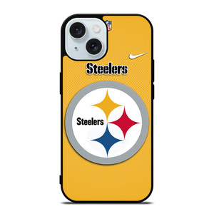 PITTSBURGH STEELERS NFL FOOTBALL NIKE iPhone 15 Case Cover PITTSBURGH STEELERS NFL FOOTBALL NIKE iPhone 15 Case Cover
