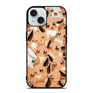 POKEMON EEVEE BOMB iPhone 15 Case Cover POKEMON EEVEE BOMB iPhone 15 Case Cover