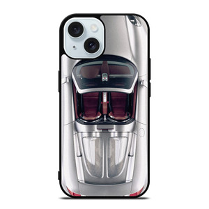 PORSCHE CARRERA GT TOP VIEW iPhone 15 Case Cover PORSCHE CARRERA GT TOP VIEW iPhone 15 Case Cover