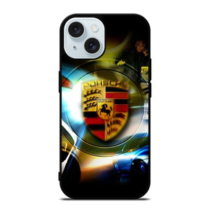 PORSCHE STUTTGART LOGO iPhone 15 Case Cover