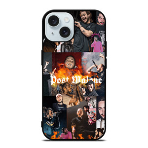 POST MALONE COLLAGE iPhone 15 Case Cover