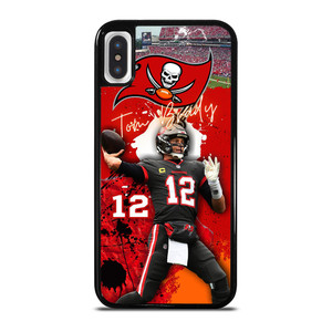 TOM BRADY GOAT TAMPA BAY BUCCANEERS 2 iPhone X / XS Case Cover